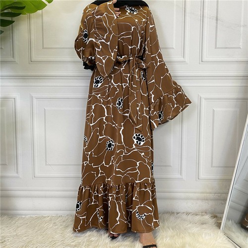 Ramadan Women Muslim Abaya Kaftan Long Maxi Dress Party Abaya Islamic Arab Gown - Picture 62 of 376
