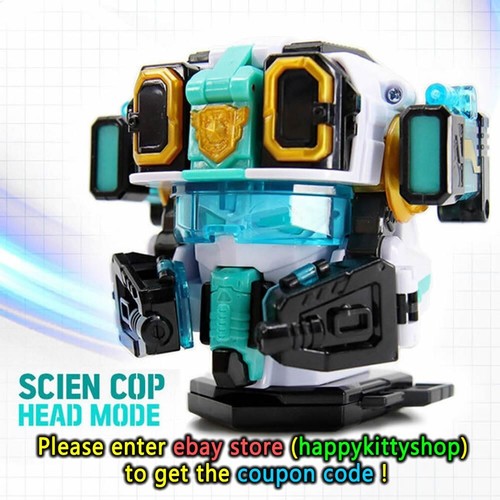 MINIFORCE Super Cops Power Police Ranger TRANS HEAD Transformer Robot Figure Toy - Picture 64 of 74
