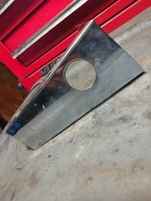 Harley-Davidson FLH Shovelhead Chrome Transmission Oil Tank Side Cover trim #2A