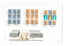 England First Day Cover with Miniature Sheet of the Issue 1985