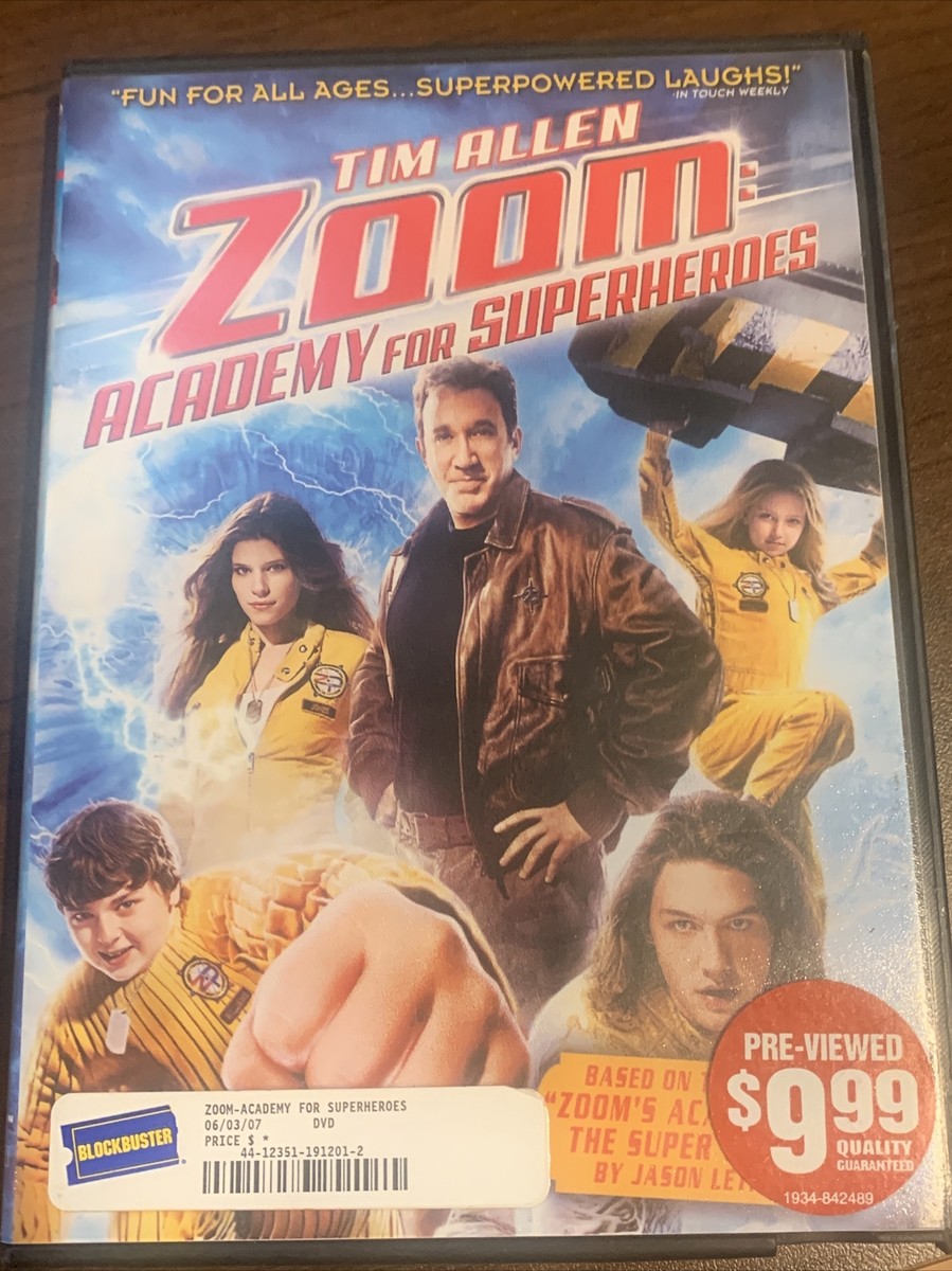 Zoom Academy for Superheroes - DVD - Rip Torn, Chevy Chase - dv11