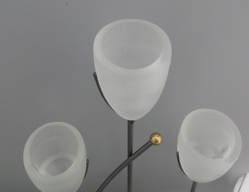 Candelabro con soporte para velas/té inspirado en Formano Mackintosh/Art Nouveau - Imagen 6 de 12