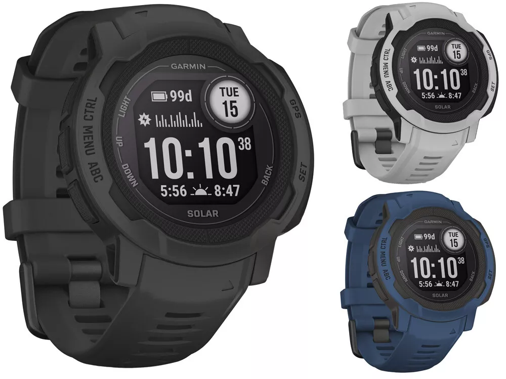 Garmin Instinct 2 Solar GPS Rugged Outdoor Smartwatch By FedEx