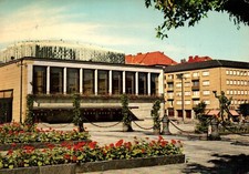 Gothenburg Götaplatsen Concert Hall Vintage Postcard 1972 Posted