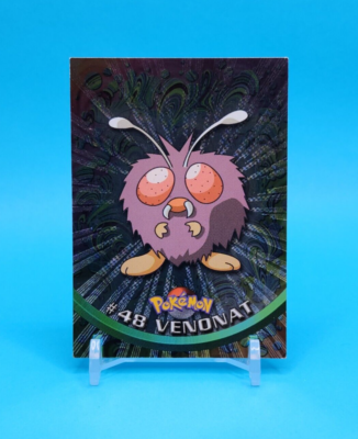 Pokemon Card - Venonat #48 - Black Logo - Topps Series 1 - Holo | eBay