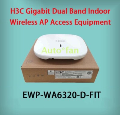 H3C WA6320-D-FIT Gigabit Dual Band Indoor   AP Access Equipment Brand New #F14