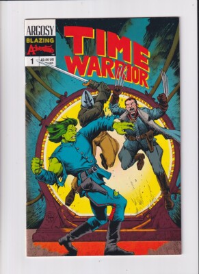 Time Warrior/Web-Man (1993) #   1 (7.0-FVF) Flip Book 1995