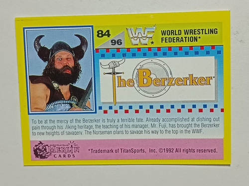Merlin WWF World Wrestling Federation Gold Series 2 Karten 1992 - Bild 169 von 193
