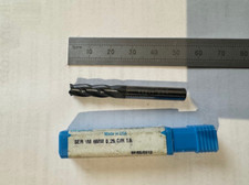 6.0mm END MILL 0.25mm RAD Carbide Coated 4fl MILLING CUTTER NEW 5