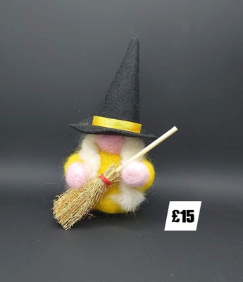 Nadelfilz Halloween Hexe Gonk