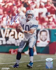Charlie Batch Detroit 8x10 Autographed Photo JSA
