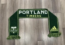 Ruffneck Scarves Green Portland Timbers MLS Scarf Budweiser 100% Acrylic