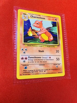 1995 Charmeleon Pokemon Card -Rare Uncommon | eBay