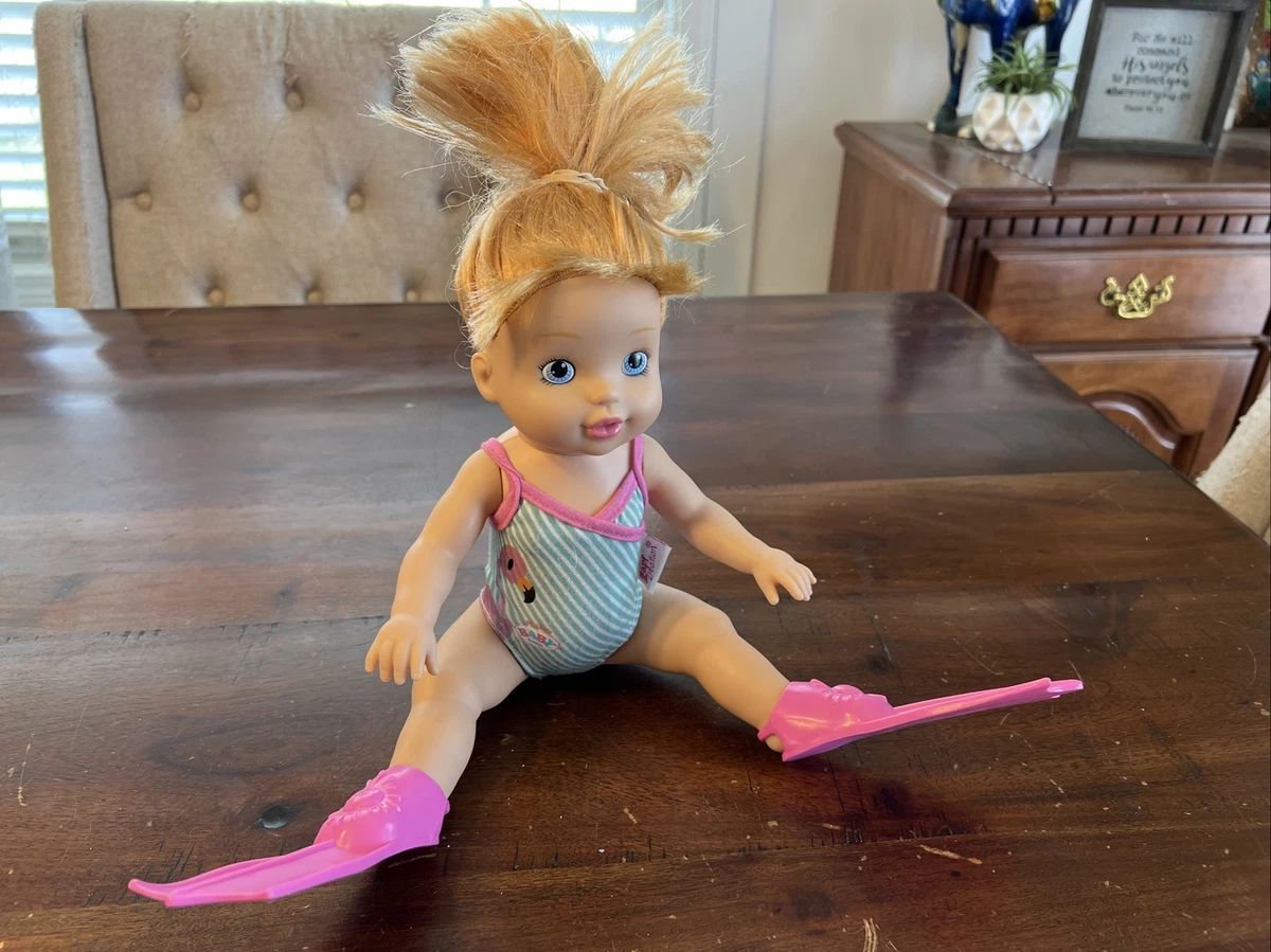 Zapf Creation BABY BORN Mommy Look I Can Swim Swimming Doll Blonde