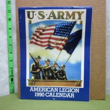 AMERICAN LEGION United States Army retro WW2 posters 1990 calendar Nurse Corps