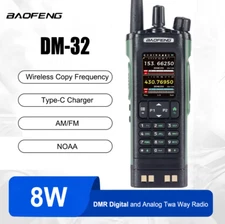 BAOFENG DM-32UV DMR Walkie Talkie Digital Simulation GPS/APRS Air Band FM Radio