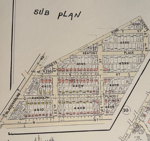 ORIG 1959 WASHINGTON DC NAT'L ARBORETUM-NAT'L TRAINING SCHOOL FOR BOYS ATLAS MAP - 第 5/6 張圖片