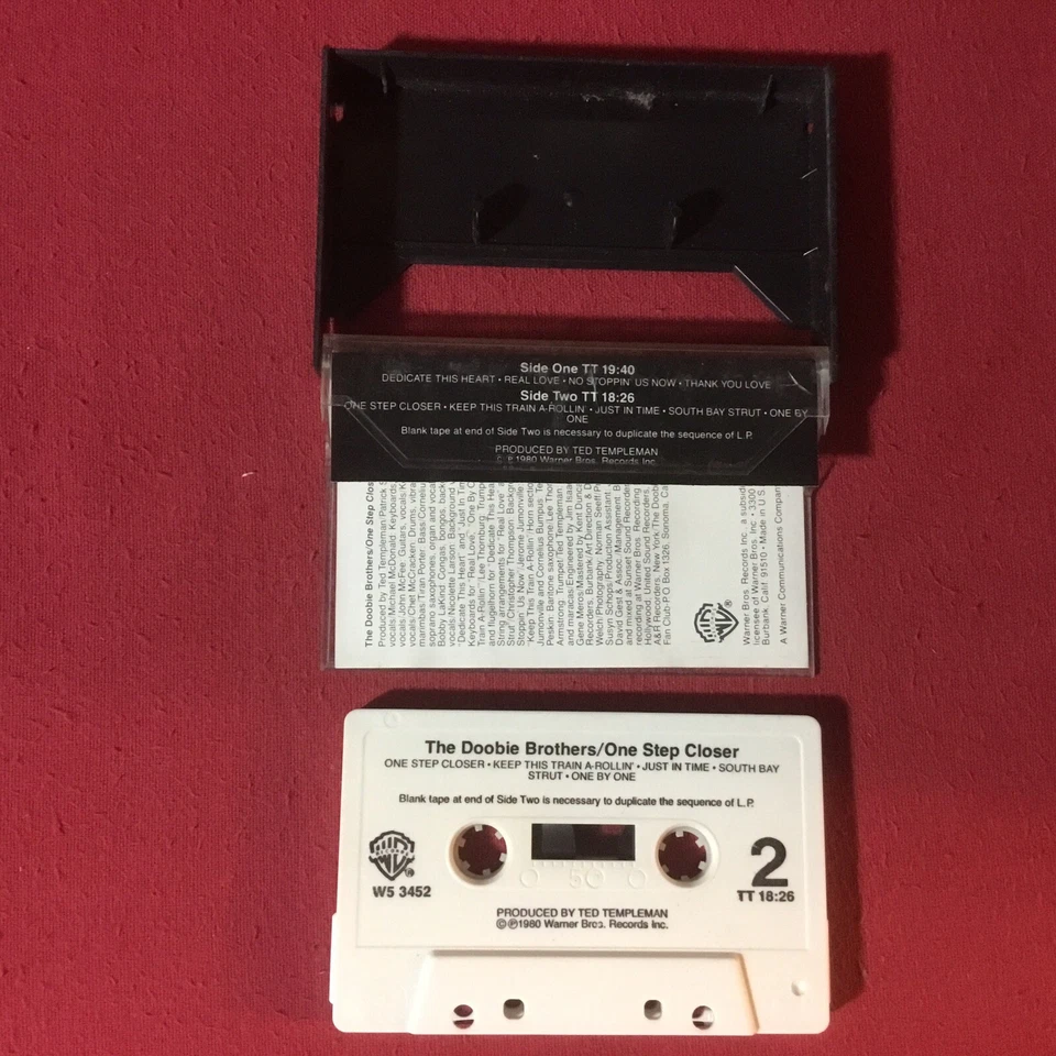 The Doobie Brothers – One Step Closer  *1980:Cassette (EX+) Warner Bros. W5 3452 - Image 2 of 3