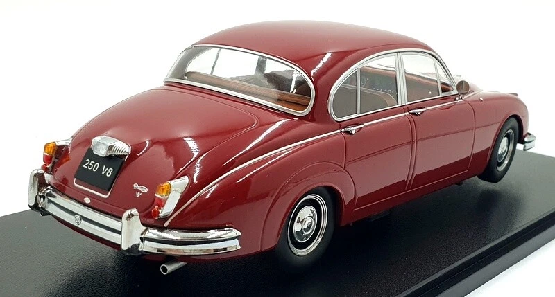 KK Scale 1/18 Scale KKDC181035 - 1962 Daimler 250 V8 LHD - Dark Red - Image 2 of 4