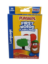 Bendon Playskool Flash Cards - 36 Cards - New - First Words