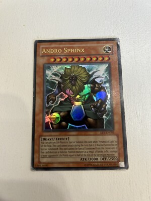 Yu-Gi-Oh! TCG Andro Sphinx Yu-Gi-Oh! The Dark Side of Dimensions Movie Pack...