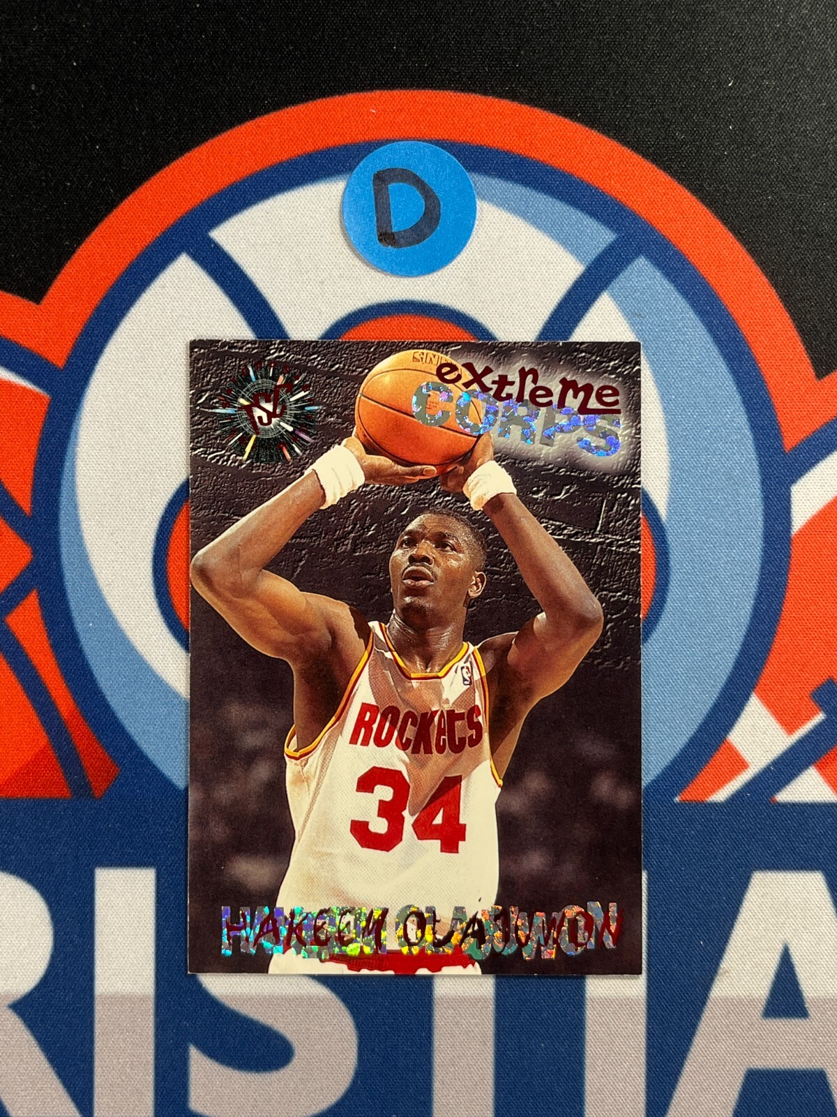 1995 Topps Stadium Club Extreme Corps Hakeem Olajuwon #110