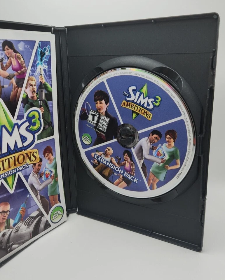 The Sims 3: Ambitions Expansion Pack - 2010 - EA Games - USED - Image 3 of 4