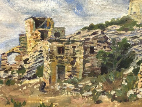 ÖLGEMÄLDE IMPRESSIONISTISCHE LANDSCHAFT GEMÄLDE VON Jacob BILITE (1877-?)