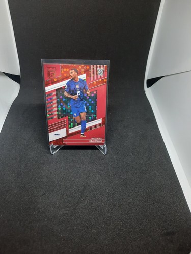 2022-23 Panini Donruss Elite FIFA Soccer Red Disco Haji Wright #196 RC