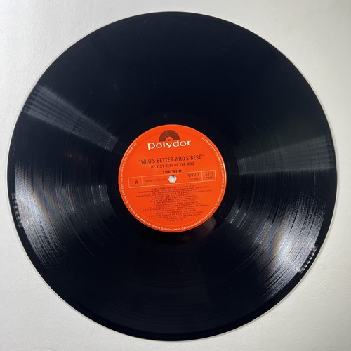 THE WHO “Who's Better, Who's Best” LP/Polydor (EX) 1988 UK 18-trk compilation - Picture 7 of 7