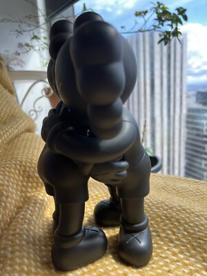 MEDICOM TOY - Helen0612　kaws together BLACK Together black vinyl figure by Kaws from 2018 - Dope! Gallery