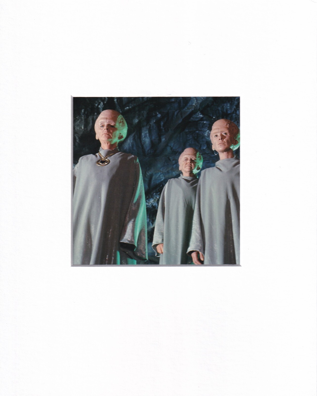 8X10" Matted Print Picture Original Star Trek: The Talosians