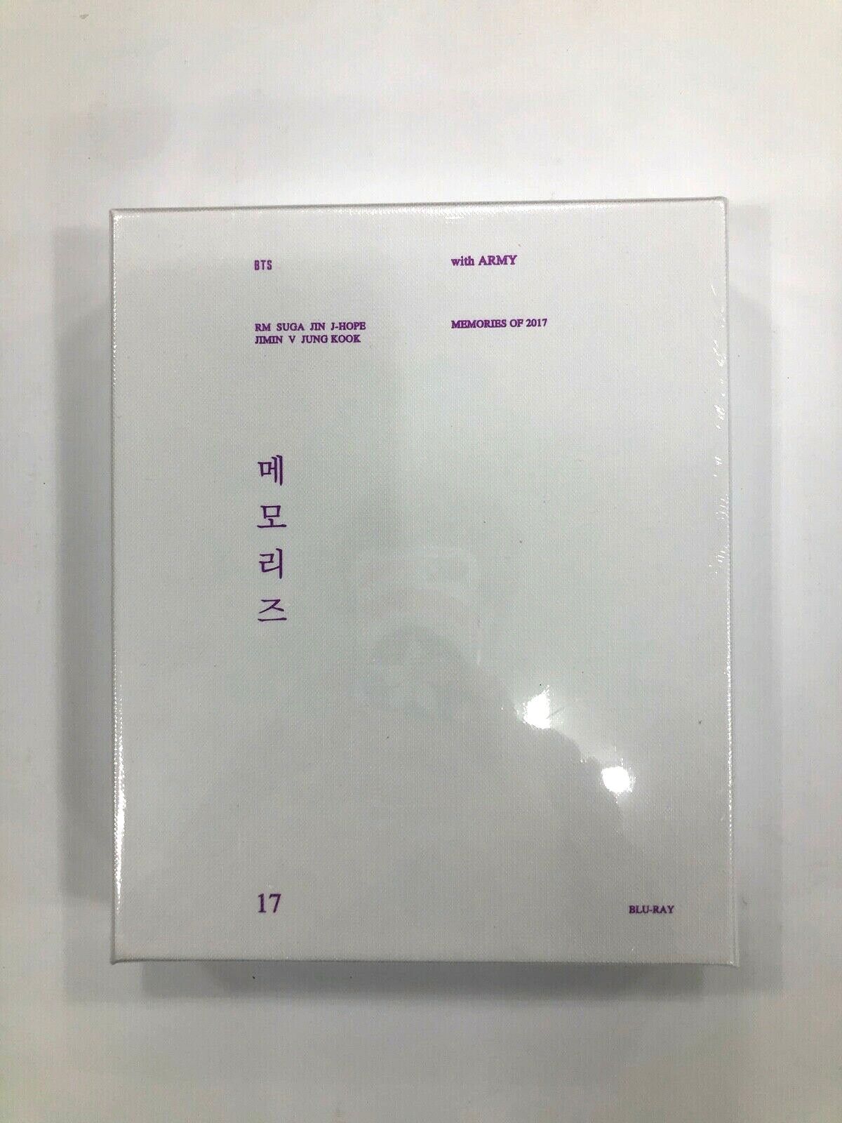 [FACTORY SEALED] BTS Memories Of 2017 Bluray+Tracking Number