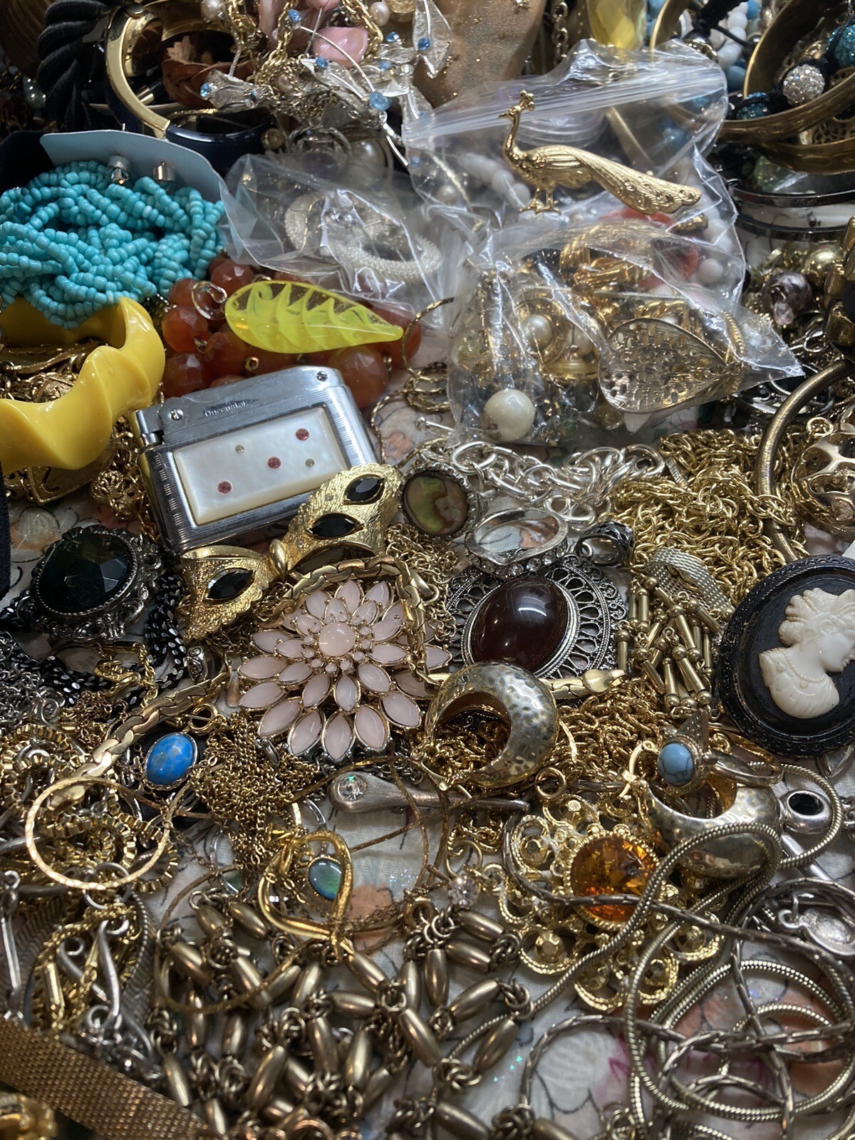 Vintage costume jewellery Job Lot eBay