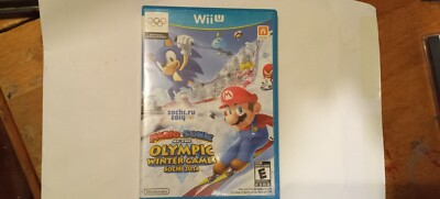video game Wii U Nintendo Mario & Sonic at the Sochi 2014 Olympic Games