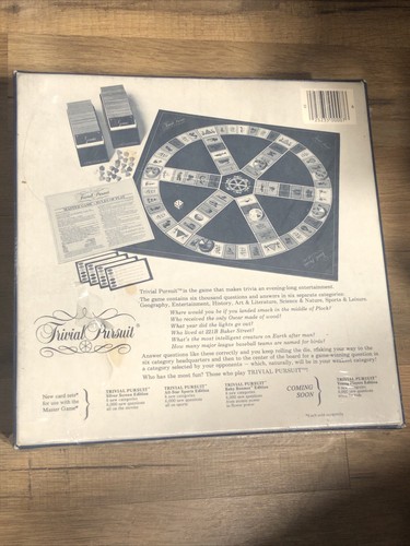 Trivial Pursuit Master Game-Genus Edition Original Vintage NEW Sealed - Picture 2 of 6