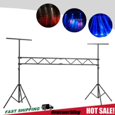 Light Truss Stand System - Trussing DJ Booth Kit Lighting Stage PA Speaker T-Bar