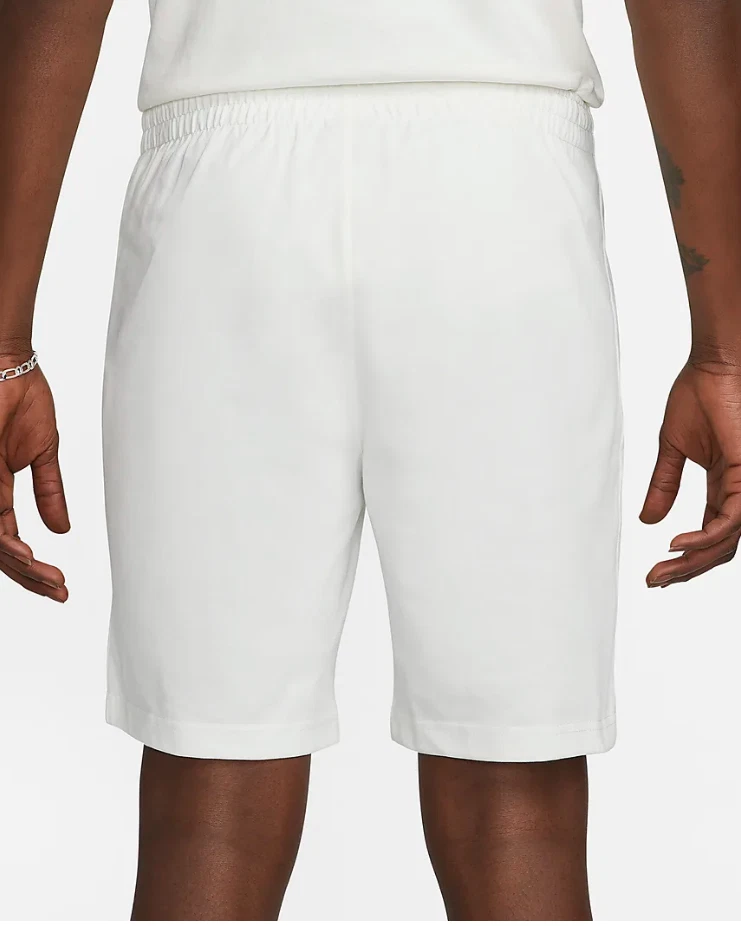 White nike top cotton shorts