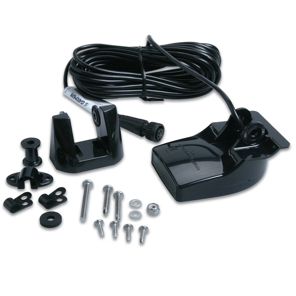 Garmin GPSMAP 400 500 700 GSD 6pin 500W 50/200kHz Transom Mount Transducer +Temp - Image 4 of 4