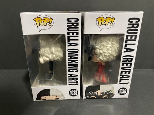 ¡FUNKO POP! Disney Cruella - Cruella (Marking Art) #1038 y Cruella (Revelación) #1039 - Imagen 2 de 6