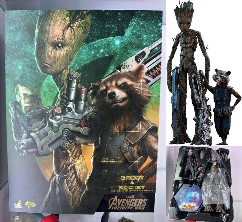 ホットトイズ グルート&ロケット アベンジャーズ インフィニティウォー