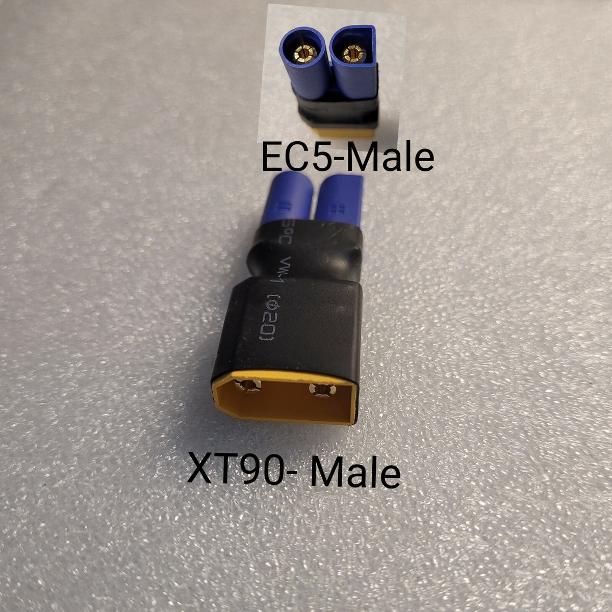 Batterie Adapter OliYin 3x EC5 Auf XT60 Adapter - Kabellose Stecker Für LiPo Akkus & Regler XT60 Stecker Adapter