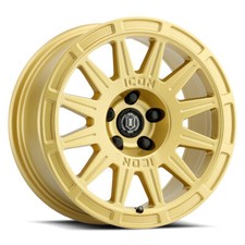 ICON ALLOYS RICOCHET GLS GOLD - 17 X 8 / 5 X 100 / 38 MM / 6