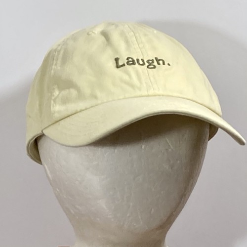 Strapback Hat Embroidered Laugh 