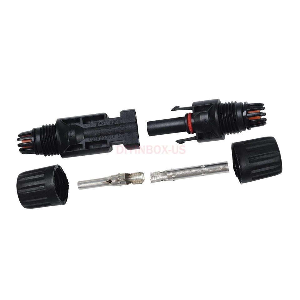 Lote Para Conectores MC-4 Panel Solar 30A Enchufe Enchufe Macho Hembra IP67 H Adaptador - Imagen 3 de 4