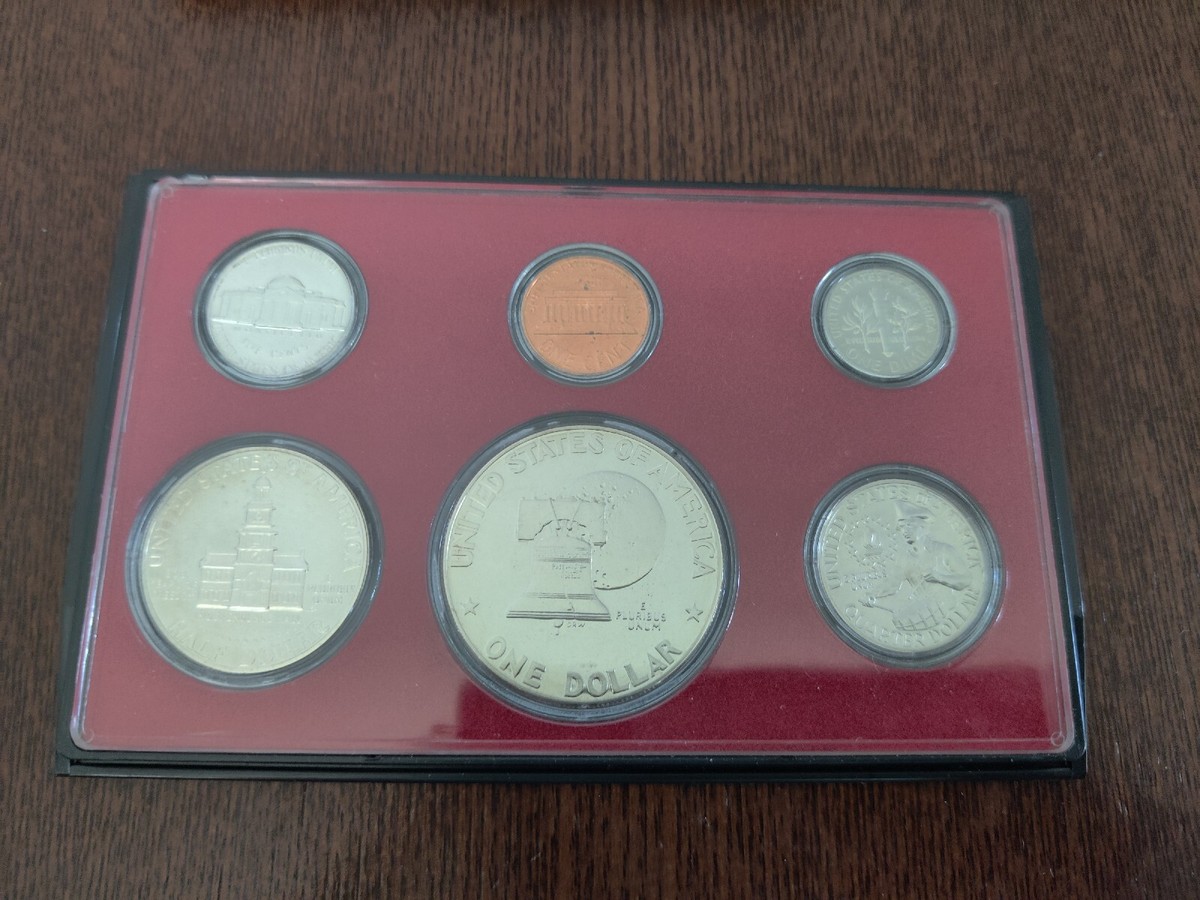 1975 United States Proof Set Rare Vintage Coin Original Box