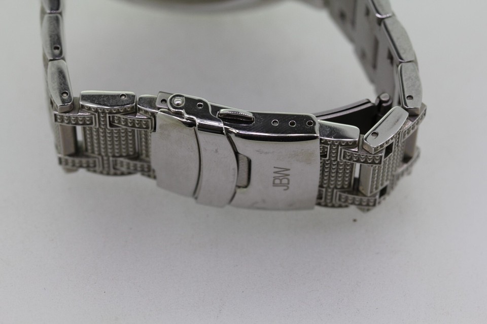 JBW Heist Quartz Diamond Silver Dial Men's Watch Item No. J6380D 738964032330 eBay