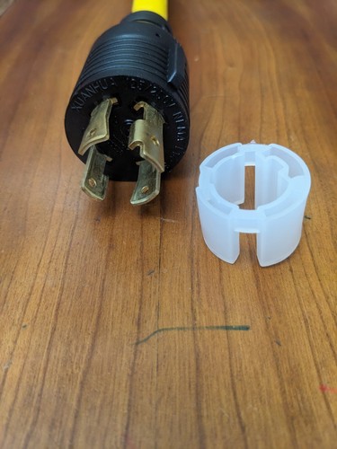 Onetak Nema L14-30P auf 14-50R 120V/240V 30 Amp Twist Lock 4 Zinken Stecker auf 4 - Bild 2 von 6