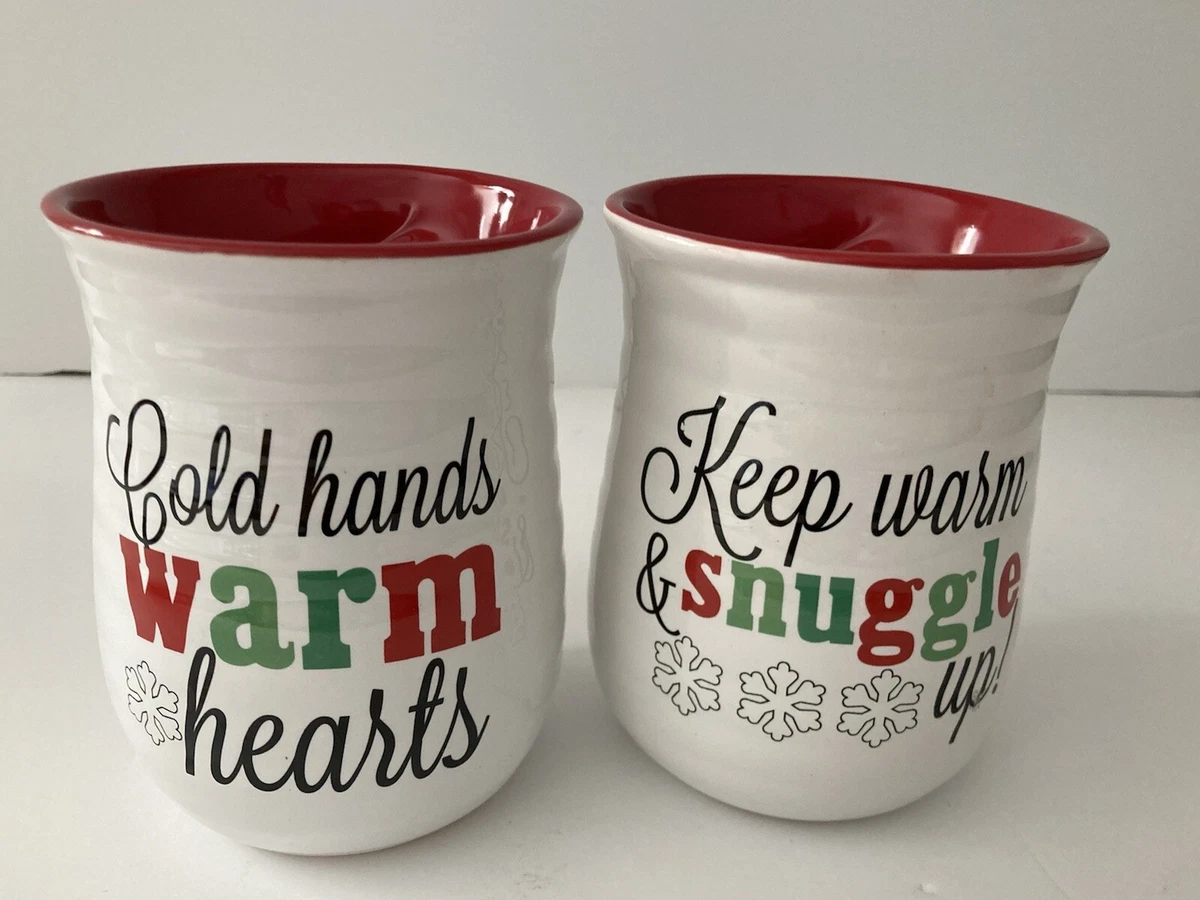 Hand Warming Mug - Left Handed Pottery