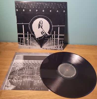 DROPDEAD Armageddon Records Trans Purple Record With Insert Rock Hardcore LP